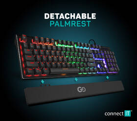 Klávesnice Connect IT GG, CZ/SK layout černá

 obrázek produktu 5 z 6