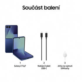 Mobilní telefon Samsung Galaxy Z Flip7 5G 12 GB / 256 GB modrý

 obrázek produktu 8 z 18