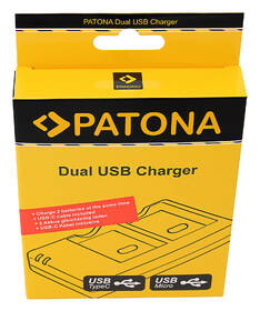 Nabíječka PATONA Dual Quick Charger NB-11L (Canon) černá/žlutá

 obrázek produktu 2 z 2