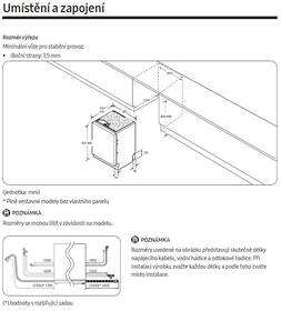 Myčka nádobí Samsung DW80H73YBUFU1 

 obrázek produktu 12 z 12