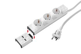 Kabel prodlužovací Powercube Modular Switch 1,5 m + Zásuvkový modul + 2x USB modul bílý

 obrázek produktu 3 z 3