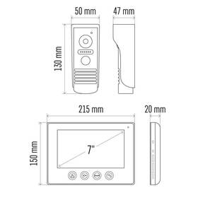 Dveřní videotelefon EMOS EM-101WIFI s aplikací pro mobily 

 obrázek produktu 8 z 11