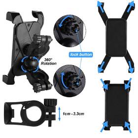 Držák na mobil RhinoTech XISC013 

 obrázek produktu 1 z 7