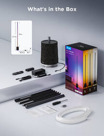 Stojací lampa Govee Floor Lamp Pro RGBICWW LED + ovladač CZ černá

 obrázek produktu 7 z 9