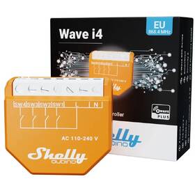 Modul Shelly Wave i4 modul, 4 vstupy, Z-Wave oranžový

 obrázek produktu 1 z 2
