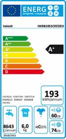 Pračka Indesit IWD 61051 C ECO (EU) bílá barva
