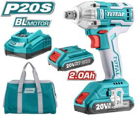 Utahovák rázový Total tools TIWLI2001 (s baterií) 

 obrázek produktu 1 z 12