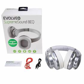Sluchátka Evolveo SupremeSound 8EQ stříbrná

 obrázek produktu 6 z 6