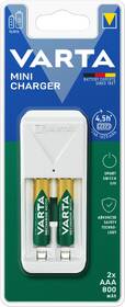 Nabíječka Varta Mini Charger + 2 AAA 800 mAh 

 obrázek produktu 6 z 11