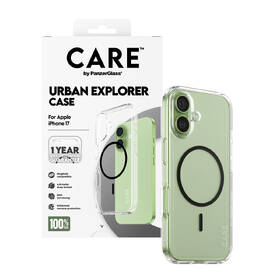 Kryt na mobil PanzerGlass CARE Urban MagSafe na Apple iPhone 17 černý/průhledný

 obrázek produktu 3 z 5