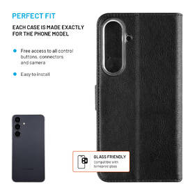 Pouzdro na mobil flipové FIXED Opus na Samsung Galaxy S25 FE černé

 obrázek produktu 2 z 7