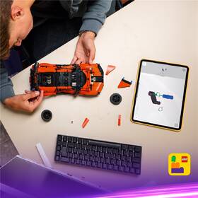 Stavebnice LEGO® Technic 42222 Hyperauto Bugatti Chiron Pur Sport 

 obrázek produktu 5 z 8