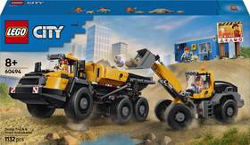 Stavebnice LEGO® City 60494 Sklápěč a čelní nakladač 

 obrázek produktu 3 z 9