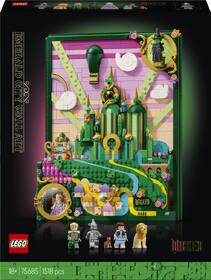 Stavebnice LEGO® Wicked 75685 Nástěnné umění: Emerald City 

 obrázek produktu 3 z 9