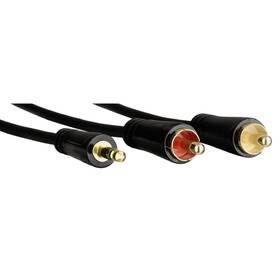 Kabel Hama Jack 3,5mm / 2x Cinch, 1,5m černý

 obrázek produktu 1 z 3