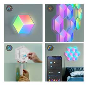 LED světlo Govee Glide Hexa Pro LED Smart - 10ks 
