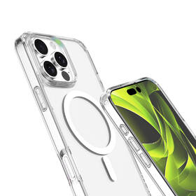 Kryt na mobil Mobile Origin Hybrid MagSafe na Apple iPhone 16 Pro Max průhledný

 obrázek produktu 3 z 9
