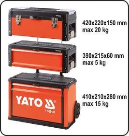 Dílenský vozík YATO YT-09102 

 obrázek produktu 2 z 2