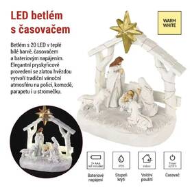 LED dekorace EMOS 2x AAA, vnitřní, teplá bílá, časovač bílá

 obrázek produktu 4 z 5