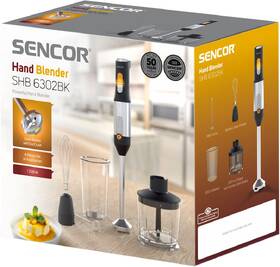 Ponorný mixér Sencor SHB 6302BK černý/stříbrný

 obrázek produktu 14 z 14