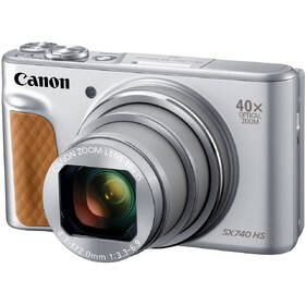 Digitální fotoaparát Canon SX740 HS, TRAVEL KIT stříbrný

 obrázek produktu 1 z 7