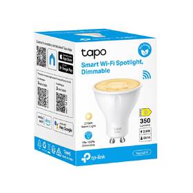 Chytrá žárovka TP-Link Tapo L610, Smart Wi-Fi, GU10, 2,9W, teplá bílá 

 obrázek produktu 7 z 7