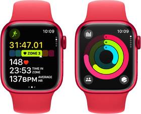Chytré hodinky Apple GPS + Cellular 41mm pouzdro z hliníku (PRODUCT)RED - (PRODUCT)RED sportovní řemínek - M/L 

 obrázek produktu 7 z 9