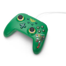 Gamepad PowerA Wired - Nintendo Switch - Hyrule Defender 

 obrázek produktu 7 z 11