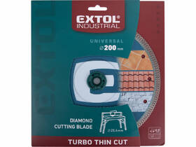 Kotouč diamantový EXTOL 8703046 turbo Thin Cut 200x25,4x2mm 

 obrázek produktu 1 z 1