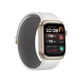 Chytré hodinky Huawei Watch D2 - Gold / White Composite Leather Strap bílé/zlaté

 obrázek produktu 3 z 7