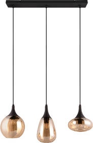 Závěsné svítidlo TRIO LUMINA, 3x E14 černé/sklo

 obrázek produktu 5 z 7