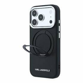 Kryt na mobil Karl Lagerfeld PU Saffiano Ring Stand MagSafe na Apple iPhone 18 Pro černý

 obrázek produktu 4 z 7