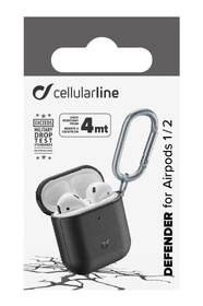 Pouzdro CellularLine Defender pro Apple AirPods (2018/2019) černé

 obrázek produktu 3 z 3