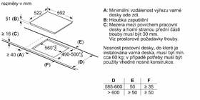 Indukční varná deska Bosch PVS63KBB5E CombiZone černá barva
