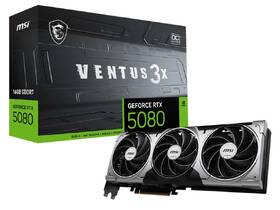 Grafická karta MSI GeForce RTX 5080 16G VENTUS 3X OC 
