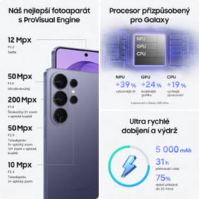 Mobilní telefon Samsung Galaxy S26 Ultra 5G 16 GB / 1TB modrý

 obrázek produktu 5 z 21