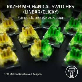 Klávesnice Razer BlackWidow V4 Pro (Yellow Switch) - US Layout černá

 obrázek produktu 12 z 18