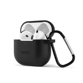 Pouzdro Epico Outdoor Cover s karabinou pro Apple AirPods 4 černé

 obrázek produktu 2 z 3