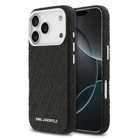 Kryt na mobil Karl Lagerfeld Grained PU Repeated Logo MagSafe na Apple iPhone 17 Pro černý

 obrázek produktu 1 z 7