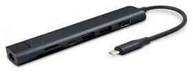 USB Hub Epico 7in1 Multimedia Hub 8K with USB-C černý

 obrázek produktu 1 z 5