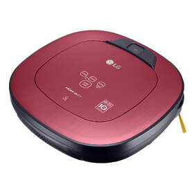 Robotický vysavač LG VR86010RR Dual Eye 2.0™, Daily Carpet Care+ červená barva
