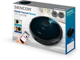 Robotický vysavač Sencor SRV 9250BK černá barva
