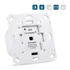 Spínač Homematic IP akční člen dálkového ovládání - zápustná montáž, 2 kanály 

 obrázek produktu 3 z 4