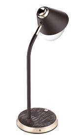 Stolní LED lampička IMMAX FINCH, Qi nabíjení, 9W hnědá/zlatá

 obrázek produktu 8 z 16