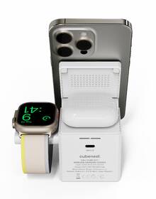 Bezdrátová nabíječka Cubenest E311 3v1 s MagSafe bílá

 obrázek produktu 10 z 14