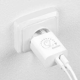 Nabíječka do sítě Obal:Me USB-A/USB-C 25W bílá

 obrázek produktu 3 z 5