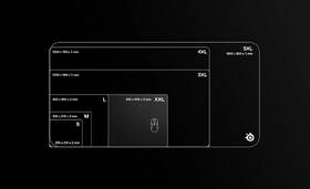Podložka pod klávesnici a myš SteelSeries QCK XXL černá

 obrázek produktu 6 z 6