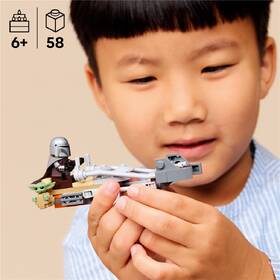 Stavebnice LEGO® Star Wars™ 75436 Mandalorian a Grogu a spídrová motorka 

 obrázek produktu 9 z 9