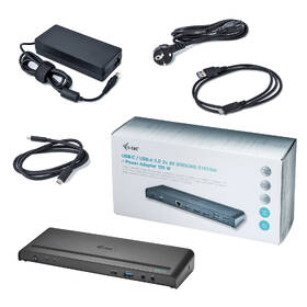 Dokovací stanice i-tec USB-C / USB-A 3.0 3x 4K + Power Adapter 135W 

 obrázek produktu 4 z 6