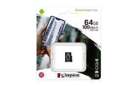 Paměťová karta Kingston MicroSDXC 64GB UHS-I U1 (100R/10W) 

 obrázek produktu 2 z 2